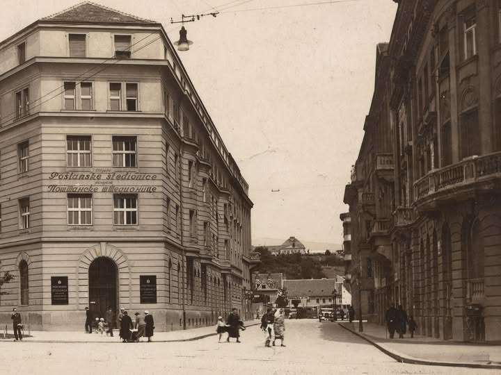 Smičiklasova ulica oko 1930. godine